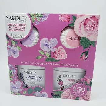 Yardley Of London | Ladies Soap and Talc Gift Set Fragrances 5056179301924,商家Jomashop,价格¥97