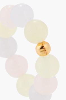 商品Pastel Dreams gold-plated jade ring图片