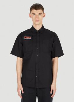 推荐x Playboy Crew Work Shirt in Black商品