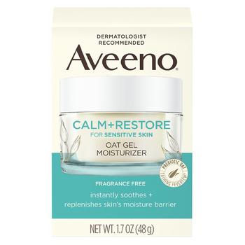 Aveeno | Calm + Restore Oat Gel Face Moisturizer, Sensitive Skin商品图片 独家减免邮费