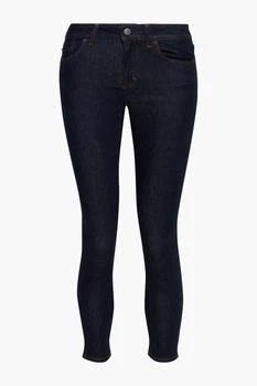 推荐Climb cropped mid-rise skinny jeans商品