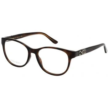 Jimmy Choo | Jimmy Choo Women's Eyeglasses - Clear Lens Havana Acetate Frame | JC 241 0086 00 3.7折×额外9折x额外9.5折, 独家减免邮费, 额外九折, 额外九五折