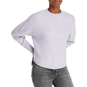 AQUA | Aqua Womens Crewneck Comfy Pullover Sweater商品图片,2.6折, 独家减免邮费