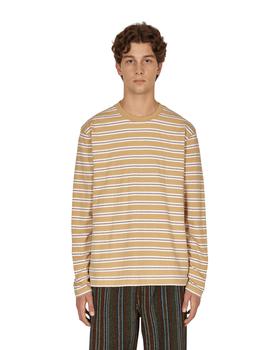 更多stussy, STUSSY | Multi Color Striped Crew Longsleeve T-Shirt Yellow商品图片 6折×额外8.6折, 额外八六折