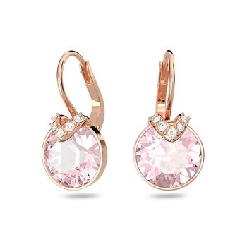 Swarovski | Crystal Round Cut Bella V Drop Earrings商品图片,