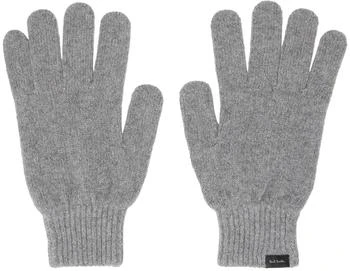 Paul Smith | Gray Patch Gloves,商家SSENSE CA,价格¥285