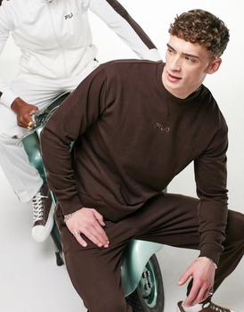 Fila | Fila logo sweatshirt in brown - exclusive to ASOS商品图片,