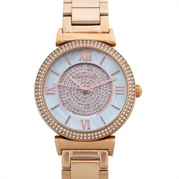 Michael Kors | Kerry Quartz Crystal Ladies Watch MK3333 6.7折, 满$75减$5, 满减