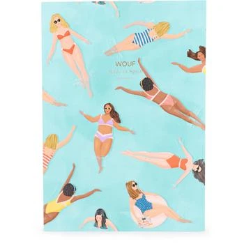 Wouf | Swimmers print a5 notebook,商家BAMBINIFASHION,价格¥143