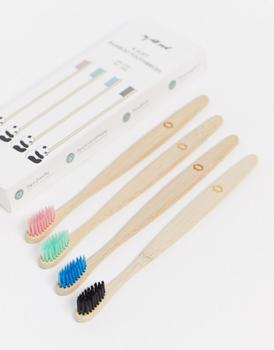 商品My White Secret | My White Secret Bamboo Toothbrushes Multipack,商家ASOS,价格¥79图片