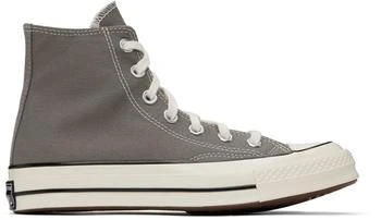 Converse | Gray Chuck 70 Vintage Canvas Sneakers,商家Ssense US,价格¥192