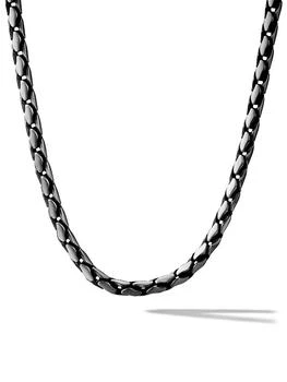 David Yurman | Fluted Chain Necklace in Sterling Silver, 5MM,商家Saks Fifth Avenue,价格¥11252