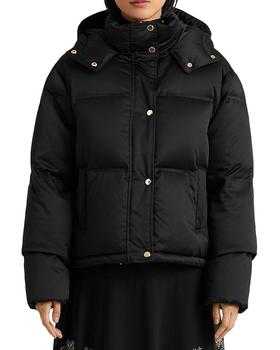 Ralph Lauren | Oversized Quilted & Hooded Down Coat商品图片,额外7.5折, 独家减免邮费, 额外七五折