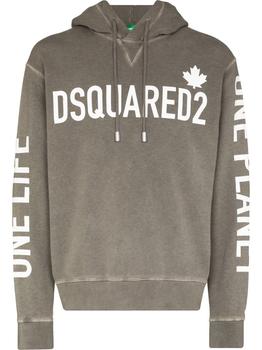 推荐Dsquared2 Men's  Grey Cotton Sweatshirt商品