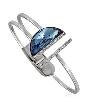 施华洛世奇手链直邮, Swarovski | Glow Crystal Bangle Openwork Bracelet商品图片 4.3折
