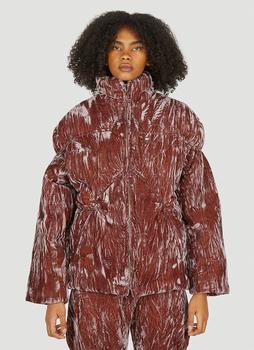 推荐Star Puffer Jacket in Brown商品