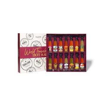 商品Thoughtfully | Gourmet, World Traveler Hot Sauce Collection, Set of 14,商家Macy's,价格¥334图片