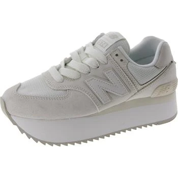 New Balance | 574+ Womens Lace Up Flat Running & Training Shoes,商家Premium Outlets,价格¥850