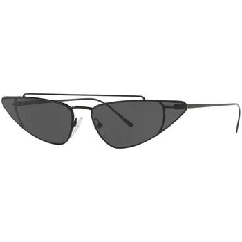 Prada | Prada Sport Women's Sunglasses - Catwalk Grey Lens Cat Eye Frame | 0PR 63US 1AB5S068 4.1折×额外9折x额外9.5折, 独家减免邮费, 额外九折, 额外九五折