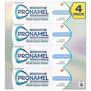 推荐Sensodyne Pronamel Gentle Whitening Toothpaste for Sensitive Teeth, Alpine Breeze (6.5 oz., 4pk.)商品