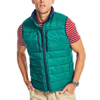 Nautica | Men's Tempasphere Quilted Pocket Full-Zip Puffer Vest商品图片,7.9折×额外8折, 额外八折
