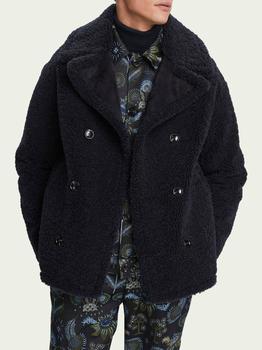 product Scotch & Soda Chic Shearling-effect Peacoat image