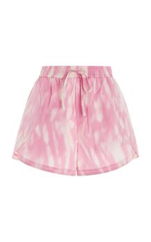 商品Ganni - Women's Crispy Shell Mini Shorts - Pink - FR 34 - Moda Operandi图片