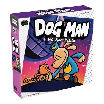 University Games | Dog Man Grime Punishment Jigsaw Puzzle - 100 Piece,商家Macy's,价格¥82