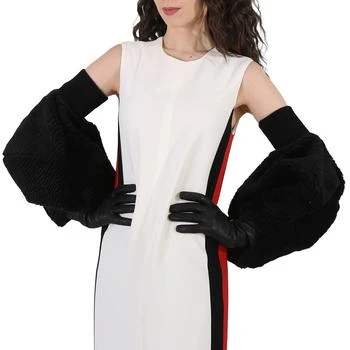 Burberry | Black Chenille Puffy Sleeve Gloves,商家Jomashop,价格¥549