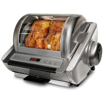 Ronco | Ronco EZ-Store Rotisserie Oven, Large Capacity (15lbs) Countertop Oven, Multi-Purpose Basket for Versatile Cooking,商家Premium Outlets,价格¥1393