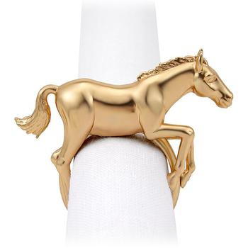 商品（做工瑕疵）Horse Napkin Jewels, Set of 4,商家品牌清仓区,价格¥855图片