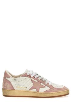 商品Golden Goose | Golden Goose Deluxe Brand Ball Star Distressed Lace-Up Sneakers,商家Cettire,价格¥2913图片
