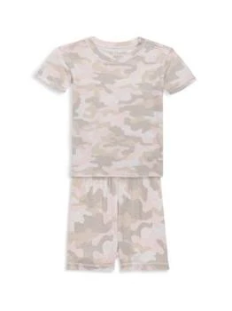 推荐Girl's 2-Piece Pajama T-Shirt & Shorts Set商品