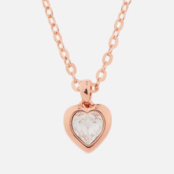 推荐Ted Baker Women's Hannela Crystal Heart Pendant - Rose Gold/Crystal商品