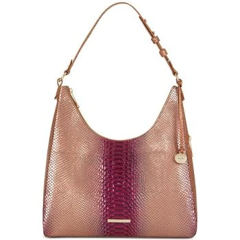 推荐Tabitha Pomegranate Harkness Medium Leather Shoulder Bag商品