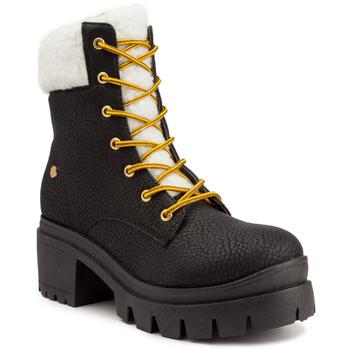 juicy couture价格, Juicy Couture | Juicy Couture Womens Ceress Faux Shearling Lace-Up Hiking Boots商品图片 5.7折