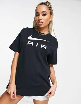 推荐Nike Air boyfriend t-shirt in black商品