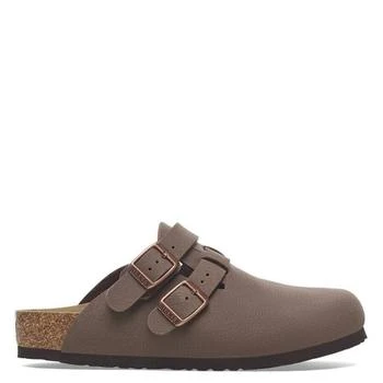 Birkenstock | Kay Kids Birkibuc Mocha Clogs,商家Jomashop,价格¥329