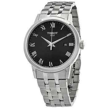 Tissot | T-Classic Quartz Black Dial Men's Watch T129.410.11.053.00,商家Jomashop,价格¥1419