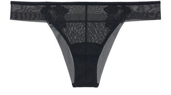 La Perla | 弹力绢纱巴西式内裤商品图片,