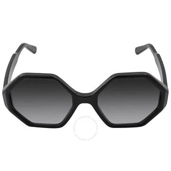 推荐Grey Gradient Hexagonal Ladies Sunglasses SF1070S 001 52商品