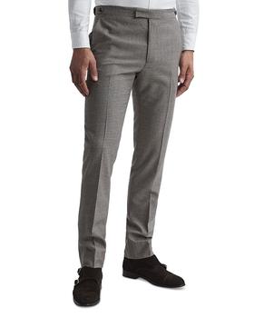 商品REISS | Chewton Micro Houndstooth Slim Fit Suit Pants,商家Bloomingdale's,价格¥2371图片