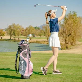 Hivvago | Women's Complete Golf Club Set Right Hand with Rain Hood-Pink,商家Premium Outlets,价格¥2543