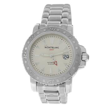 [二手商品] MontBlanc | Pre-owned Montblanc Sport Automatic White Dial Ladies Watch GMT 7061商品图片,