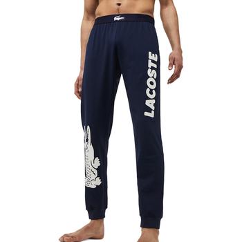 商品Lacoste | Men's Crocodile Print Stretch Cotton Pajama Pants,商家Macy's,价格¥430图片