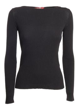 Max Mara | Max Mara Studio Long-Sleeved Boat-Neck Sweater商品图片,