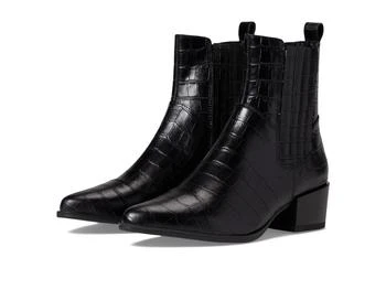 Vagabond Shoemakers | Marja Croc Embossed Leather Bootie 