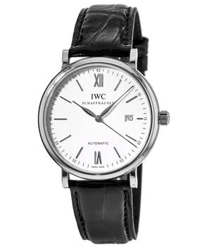 推荐IWC Portofino Automatic Silver Dial Leather Strap  Men's Watch IW356501商品