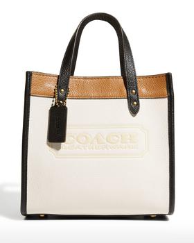 coach托特包, Coach | Field 22 Colorblock Leather Logo Badge Tote Bag商品图片 