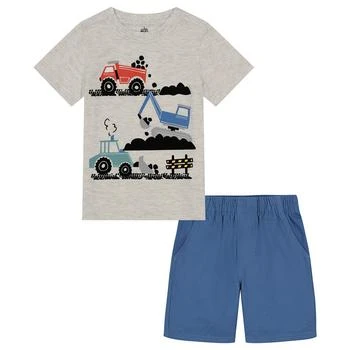 Baby Boys Printed Shirt and Shorts, 2 Piece Set,价格$18.32